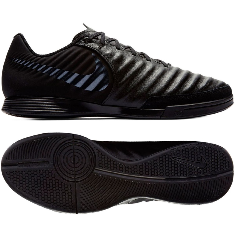 Pantofi de fotbal Nike Tiempo LegendX 7 Academy Ic M AH7244-001 negru negru Pantofi de fotbal Nike Tiempo LegendX 7 Academy Ic M AH7244-001 negru negru