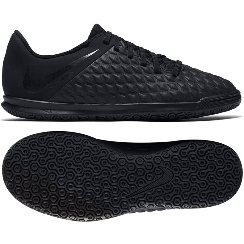 Pantofi de fotbal Nike Hypervenom PhantomX 3 Club Ic Jr AJ3789-001 negru negru