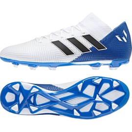 Ghete de fotbal Adidas Nemeziz 18.3 FG M DB2111 alb