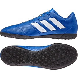 Ghete de fotbal Adidas Nemeziz Tango 18.4 Tf M DB2264 multicolor albastru