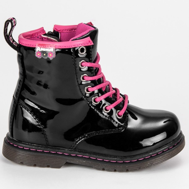 American Club Pălănițe americane pictate negru