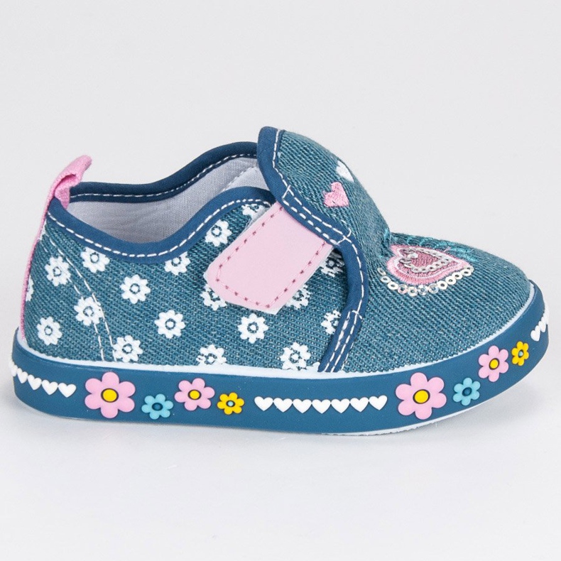 American Club Adidasi americani la modă albastru