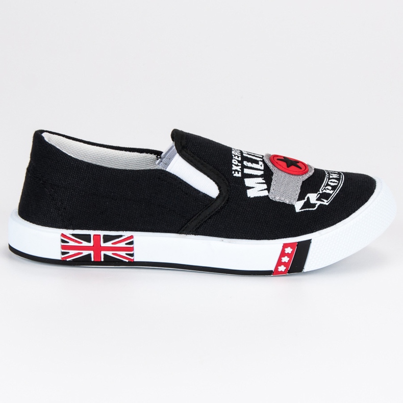 American Club Copilul american Slipony negru