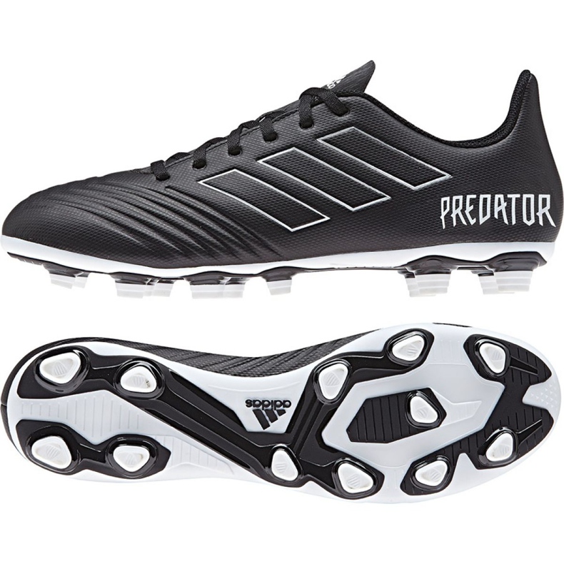 Ghete de fotbal Adidas Predator 18.4 FxG M DB2006 negru negru Ghete de fotbal Adidas Predator 18.4 FxG M DB2006 negru negru