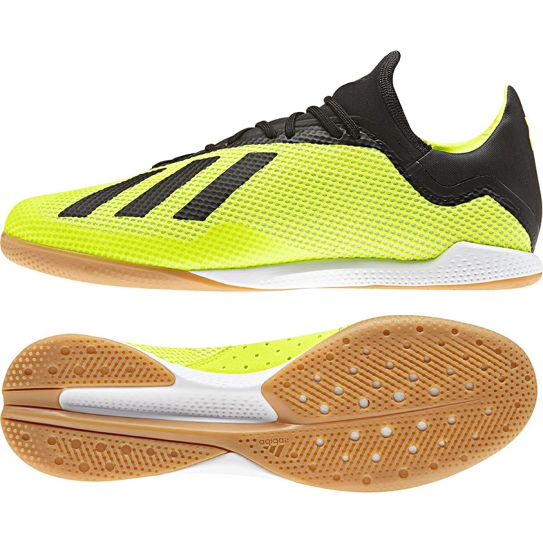 Ghete de fotbal Adidas X Tango 18.3 In M DB2441 galben galben