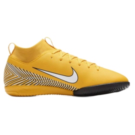 Pantofi de fotbal Nike Mercurial Superfly 6 Academy Gs Neymar Ic Jr AO2886-710 galben galbeni