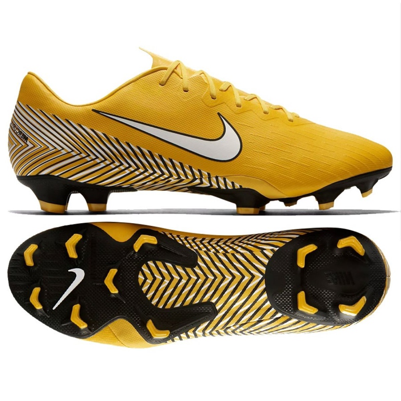 Pantofi de fotbal Nike Mercurial Vapor 12 Neymar Pro Fg M AO3123-710 galben galben