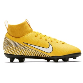 Pantofi de fotbal Nike Mercurial Superfly 6 Club Neymar Mg Jr AO2888-710 multicolor galben