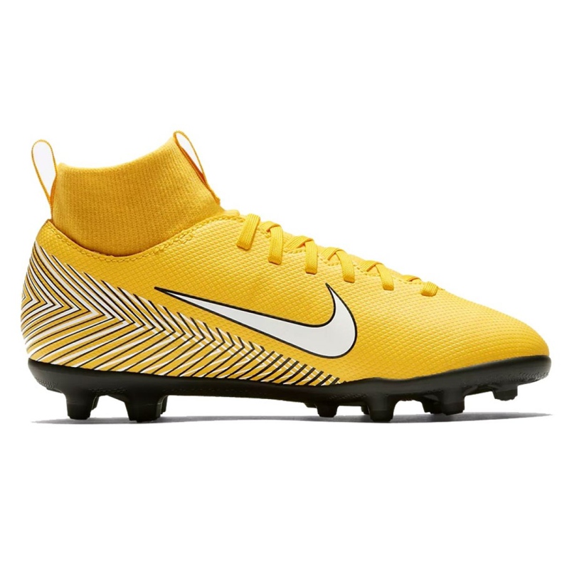 Pantofi de fotbal Nike Mercurial Superfly 6 Club Neymar Mg Jr AO2888-710 multicolor galben Pantofi de fotbal Nike Mercurial Superfly 6 Club Neymar Mg Jr AO2888-710 multicolor galben