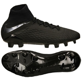 Pantofi de fotbal Nike Hypervenom Phantom 3 Pro Df Fg M AJ3802-001 negru negru