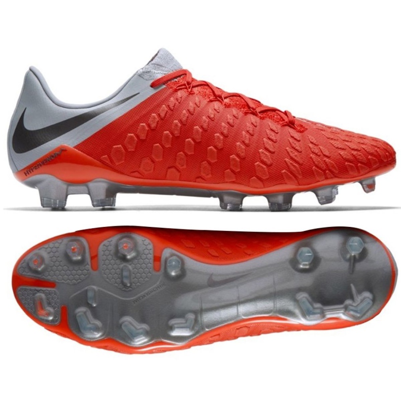 Pantofi de fotbal Nike Hypervenom Phantom 3 Elite Fg M AJ3805-600 roșu roșu Pantofi de fotbal Nike Hypervenom Phantom 3 Elite Fg M AJ3805-600 roșu roșu