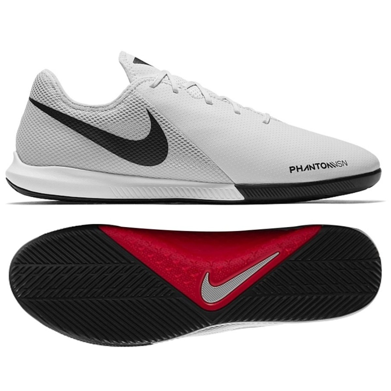 Pantofi de sală Nike Phantom Vsn Academy Ic AO3225-060 alb gri