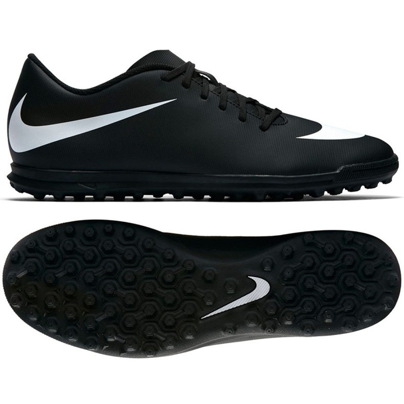 Ghete de fotbal Nike BravataX Ii Tf M 844437-001 multicolor negru