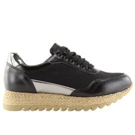 Black 99-06 Pantofi sport espadrile negre negru Black 99-06 Pantofi sport espadrile negre negru
