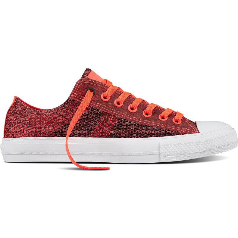 Converse 155734 Chuck Taylor Toate Star Ii Deschideți Knit portocale