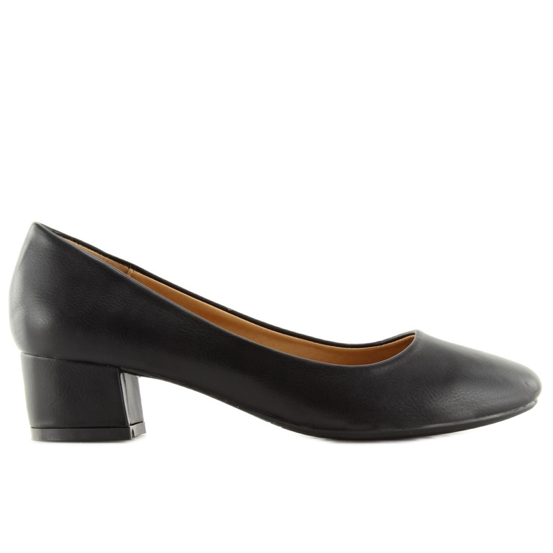 Black Pumps tocuri joase negru MM-387 Negru