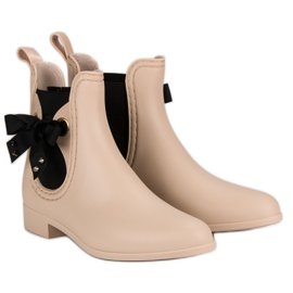 Vices Cizme de cauciuc bej, vicii Vices Cizme de cauciuc bej, vicii