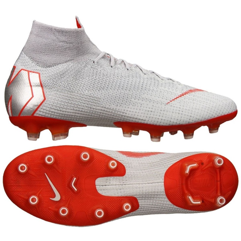 Pantofi de fotbal Nike Mercurial Superfly 6 Elite Ag Pro M AH7377-060 alb alb