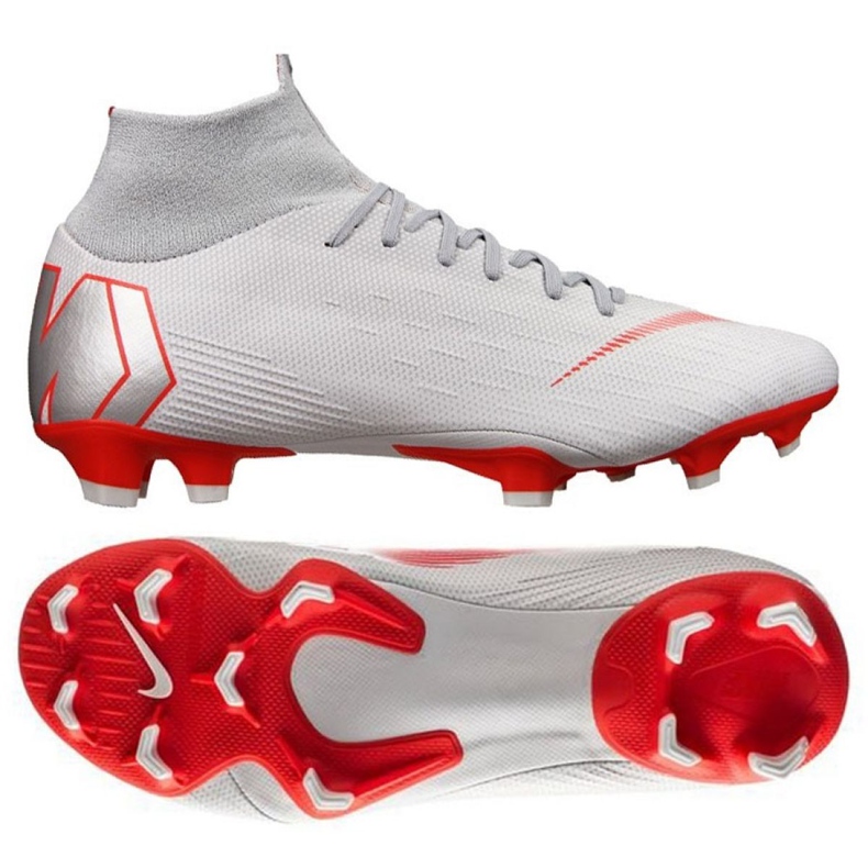 Pantofi de fotbal Nike Mercurial Superfly 6 Pro Fg M AH7368-060 alb alb Pantofi de fotbal Nike Mercurial Superfly 6 Pro Fg M AH7368-060 alb alb