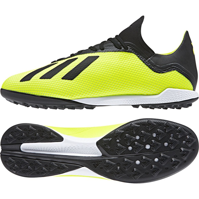 Ghete de fotbal Adidas X Tango 18.3 Tf M DB2475 multicolor galben