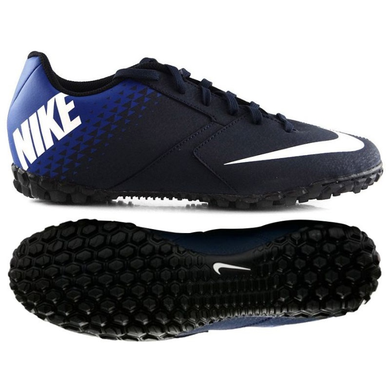 Pantofi de fotbal Nike Bombax Tf M 826486-414 negru negru Pantofi de fotbal Nike Bombax Tf M 826486-414 negru negru