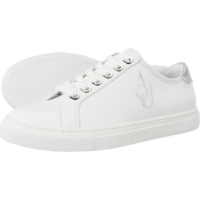 Armani Jeans Țesut Sneaker 7P610-00010 alb