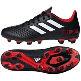 Ghete de fotbal Adidas Predator 18.4 negru