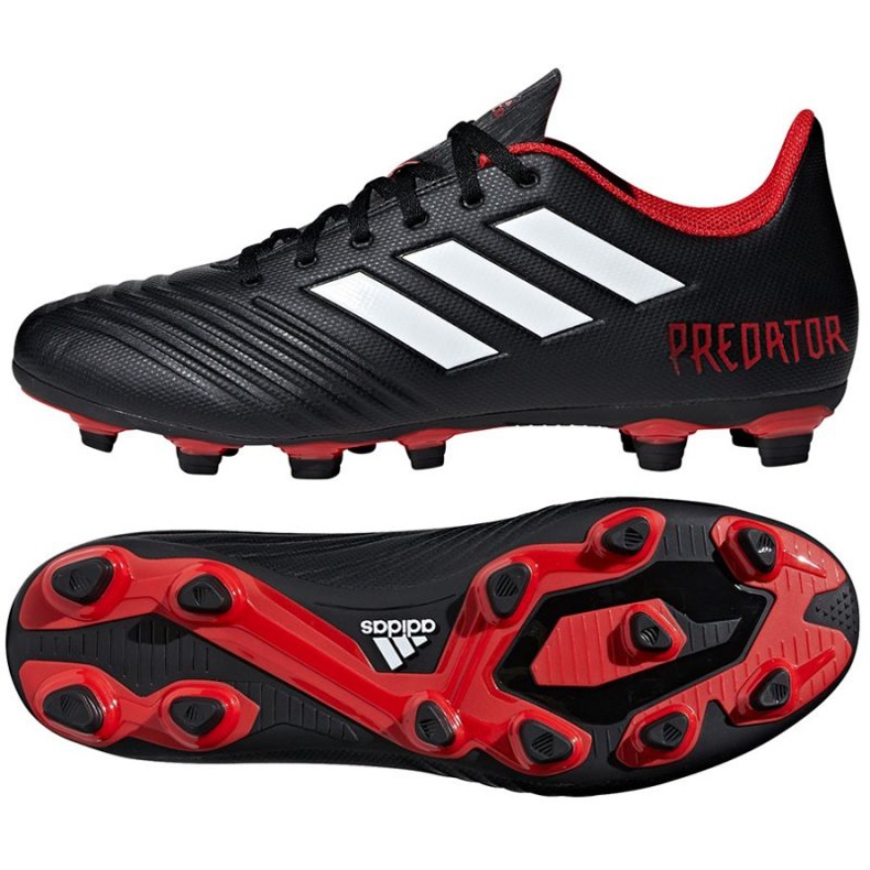 Ghete de fotbal Adidas Predator 18.4 negru