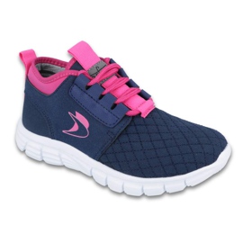 Pantofi copii Befado până la 23 cm 516X034 roz albastru marin