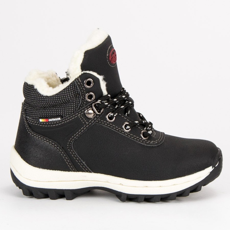 Ax Boxing Încălțăminte de iarnă cu fermoar negru