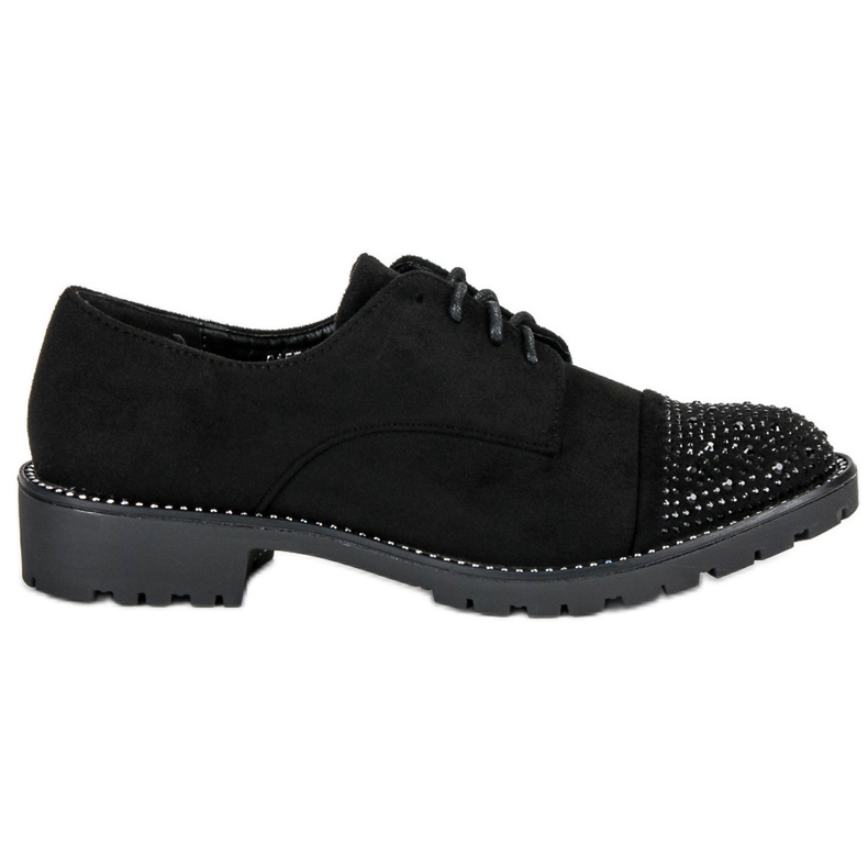 Bello Star Pantofi eleganti din piele intoarsa negru Bello Star Pantofi eleganti din piele intoarsa negru