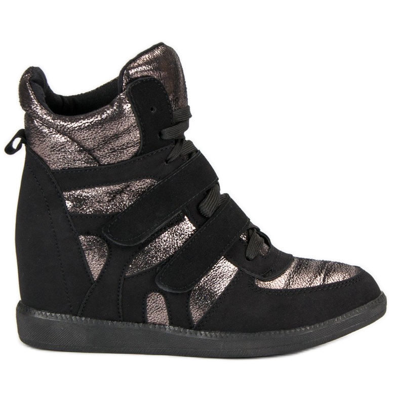 Adidași strălucitori negru