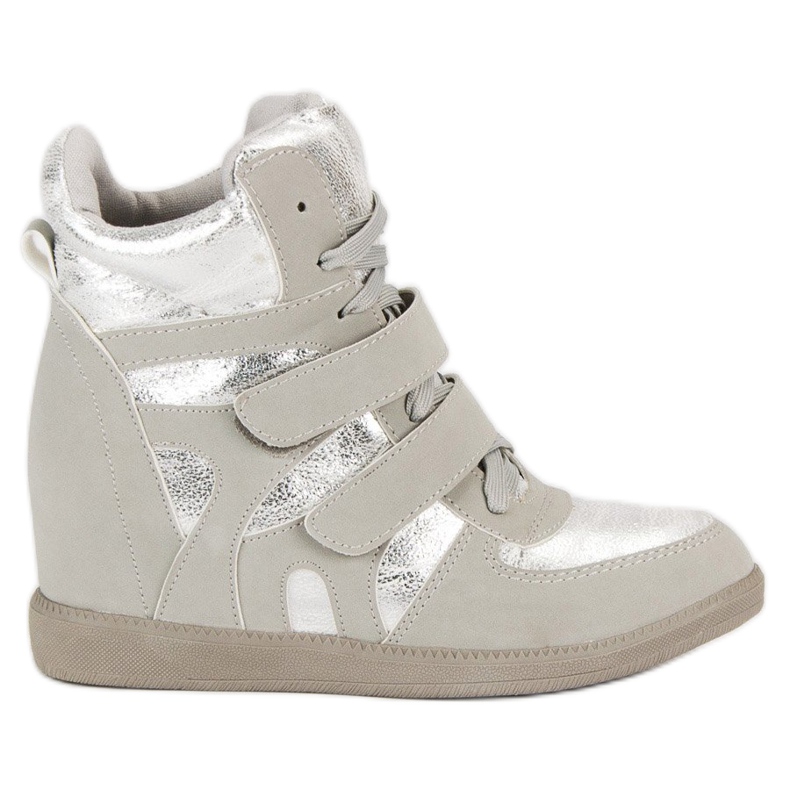 Adidași strălucitori gri