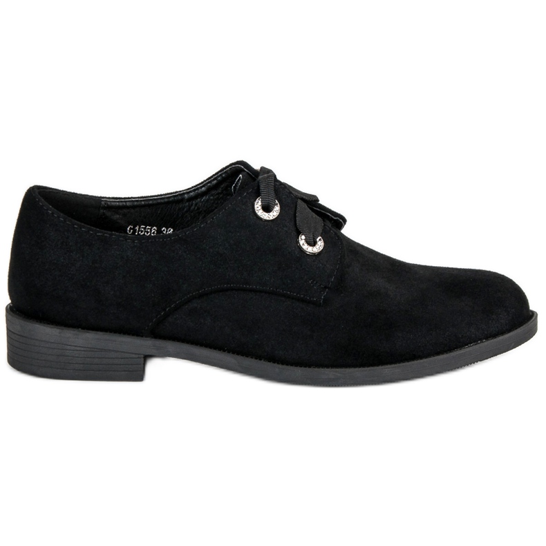Bello Star Pantofi cu legătură neagră negru