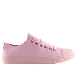 Adidași pentru femei monocolor roz NB176 Roz Adidași pentru femei monocolor roz NB176 Roz