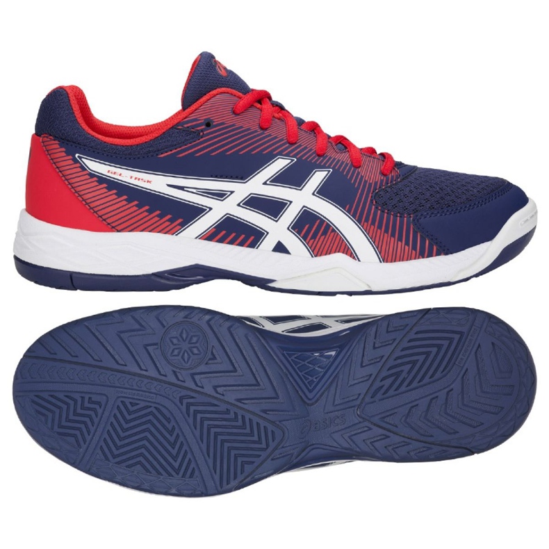 Pantofi de volei Asics Gel Task M B704Y-400 albastru marin albastru marin Pantofi de volei Asics Gel Task M B704Y-400 albastru marin albastru marin