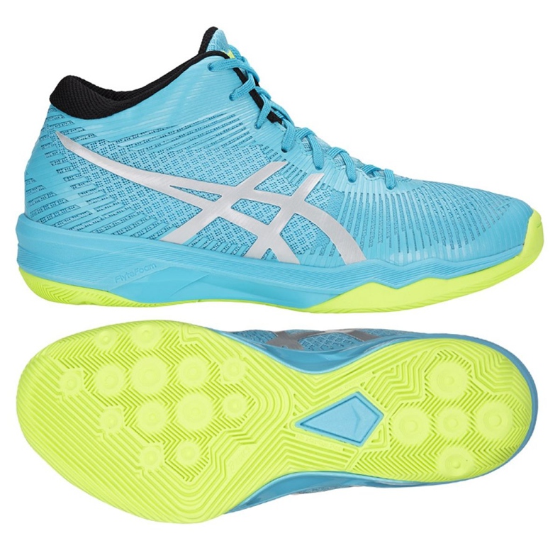 Pantofi de volei Asics Gel-Volley Elite Ff Mt M B750N-400 multicolor albastru