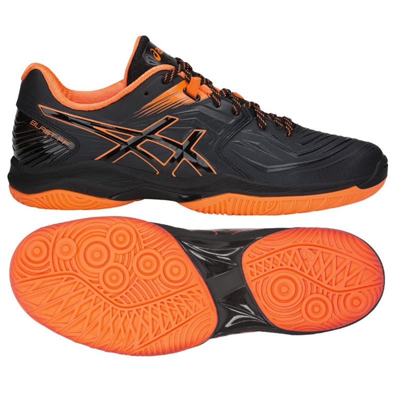 Încălțăminte de handbal Asics Blast Ff M 1071A002-601 roșu negru