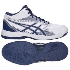 Pantofi de volei Asics Gel Task M B703Y-100 alb alb