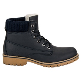 Trappers Blue Navy With Sheepskin MCKEYLOR albastru