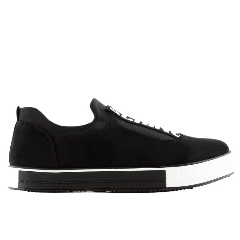 Adidași negri pentru femei NB178 Negru