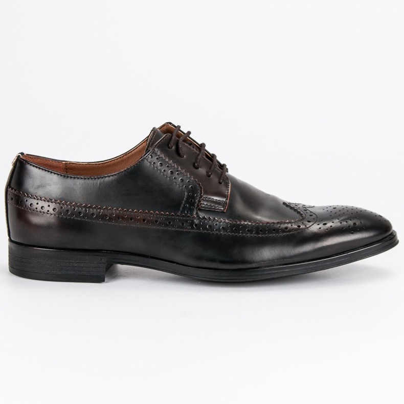 Dark brown pantofi mici maro