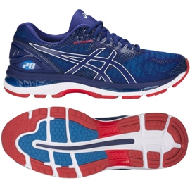 Pantofi de alergare Asics Gel Nimbus 20 M T801N-400 albastru