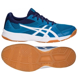 Asics Upcourt 3 M 1071A019-400 pantofi de volei albastru albastru