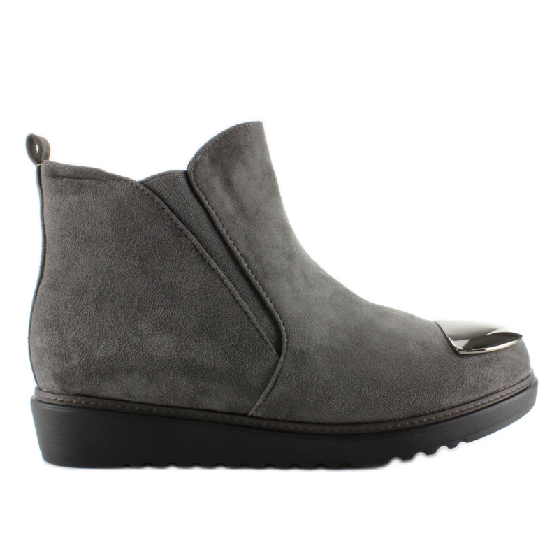 Ghete Jodhpur cu farfurie GG-31 Grey gri