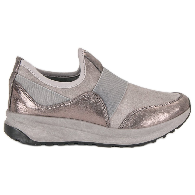 Bestelle Pantofi sport de alunecare gri