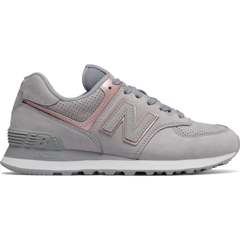 New Balance Wl574nbn Arctic Sky cu șampanie metalică gri