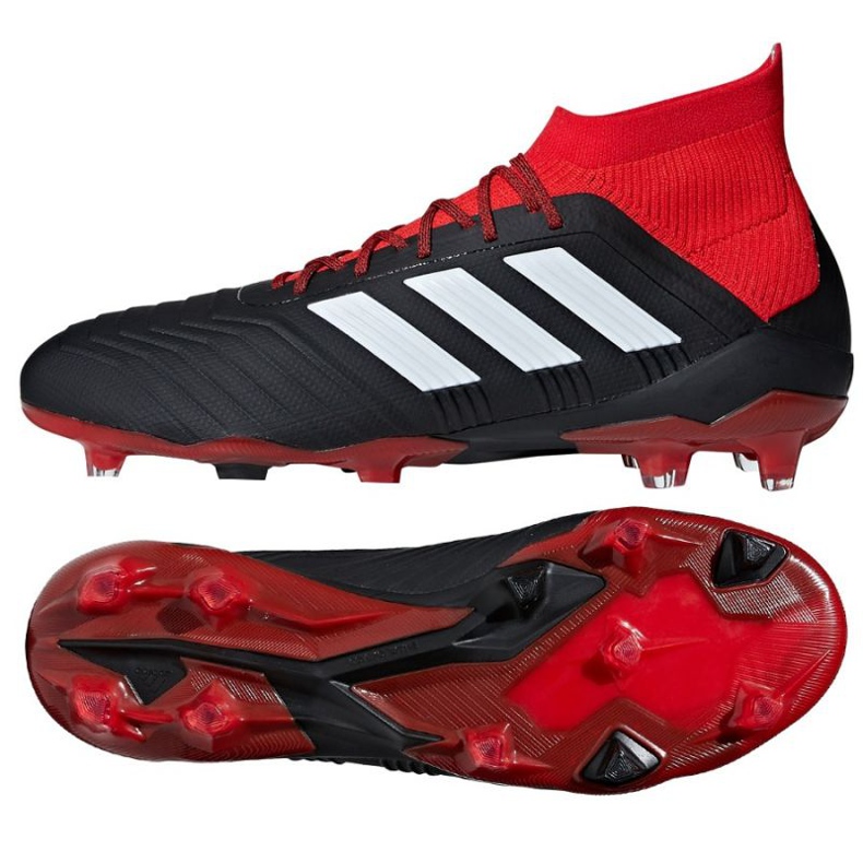 Ghete de fotbal Adidas Predator 18.1 Fg M negru Ghete de fotbal Adidas Predator 18.1 Fg M negru