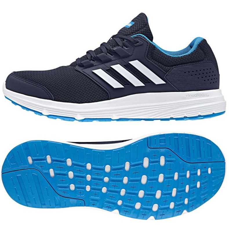 Pantofi de alergare adidas galaxy 4 M B44627 albastru