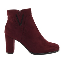 Cizme Sergio Leone 546 burgundy multicolor Cizme Sergio Leone 546 burgundy multicolor